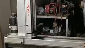 三轴极坐标焊接直线导轨滑台